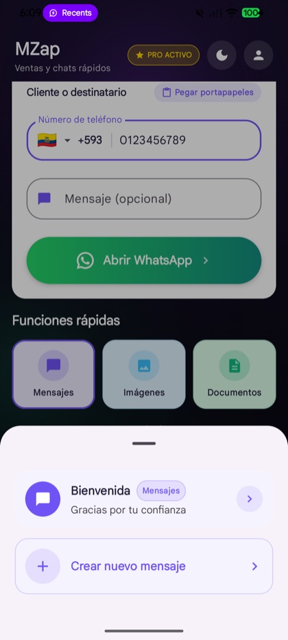 Plantillas de MZap